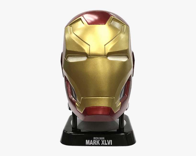 Iron Man Mk46 Helmet Mini Bluetooth Speaker - Bazaar-bazaar.com Iron Man Mk46 Helmet Wireless Bluetooth, transparent png download