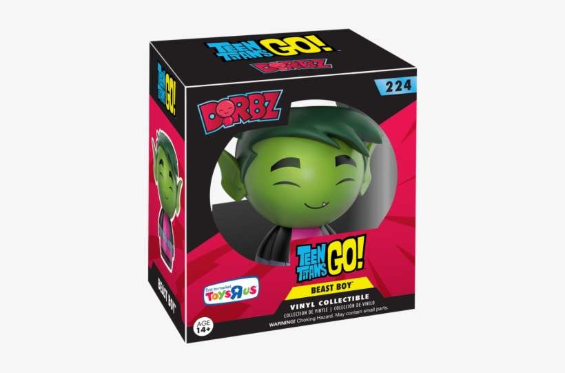 Beast Boy - Funko-shop - Teen Titan Go! Beast Boy Dorbz Vinyl Figure, transparent png download
