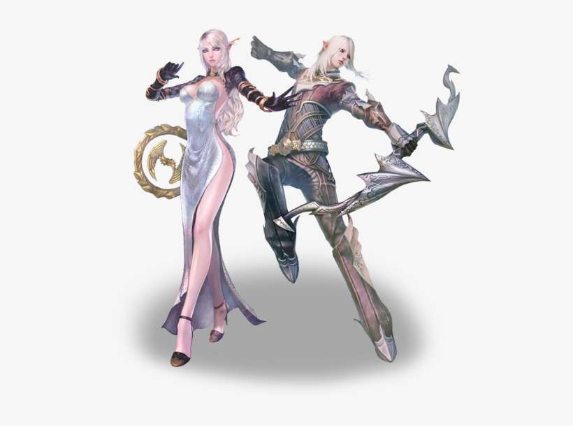 Light Elves - Tera High Elf Female Robes, transparent png download