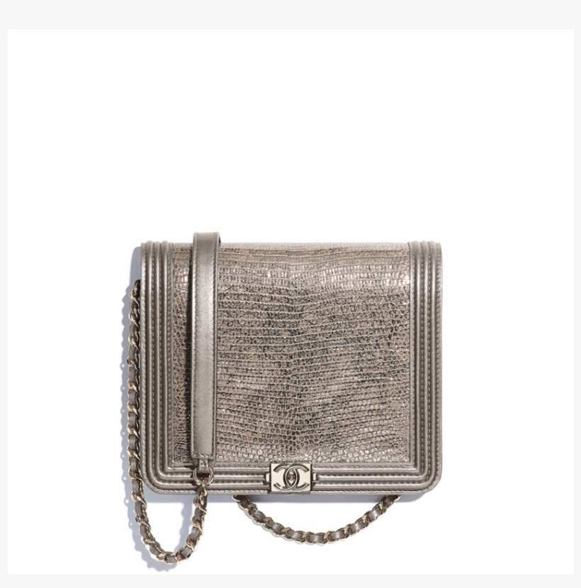 即看chanel 2018春夏系列 Wallet On Chain 款式 - Wristlet, transparent png download