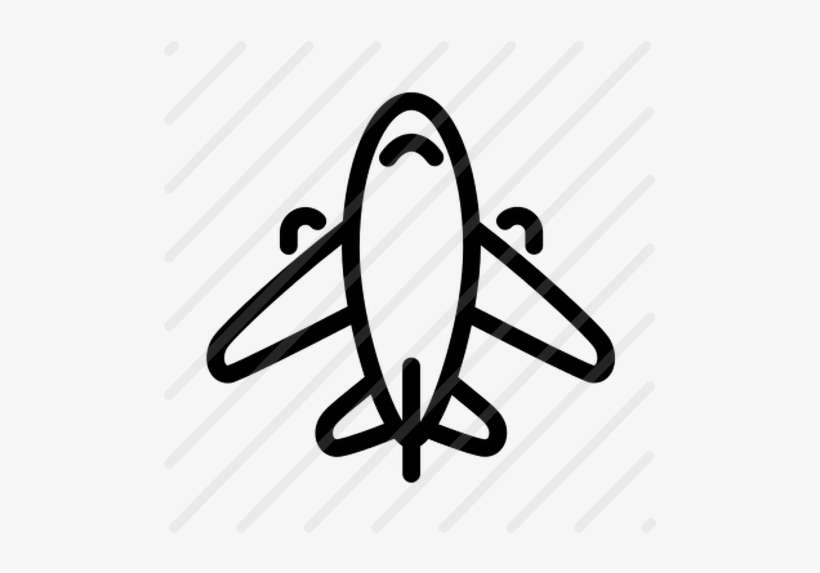 Airplane Icon - Vacation Transparent Icon, transparent png download