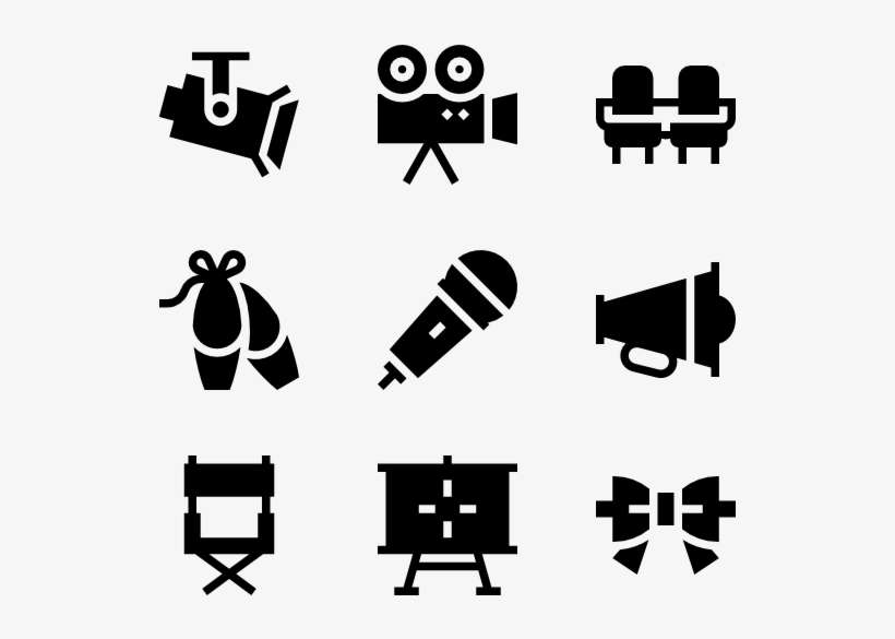 Cinema 50 Icons - Icon, transparent png download