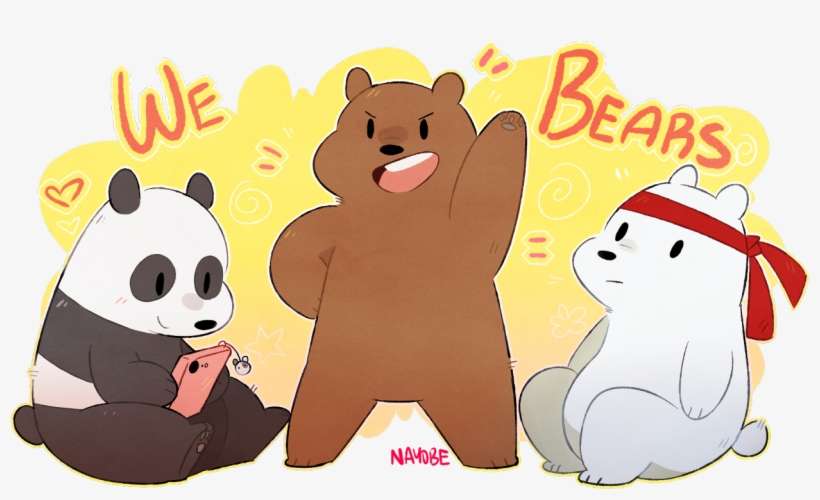 View Samegoogleiqdbsaucenao We Bare Bears Back , - We Bare Bears, transparent png download