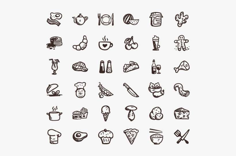 Tasty Icons Free Download Food Icons - Free Food Icons, transparent png download