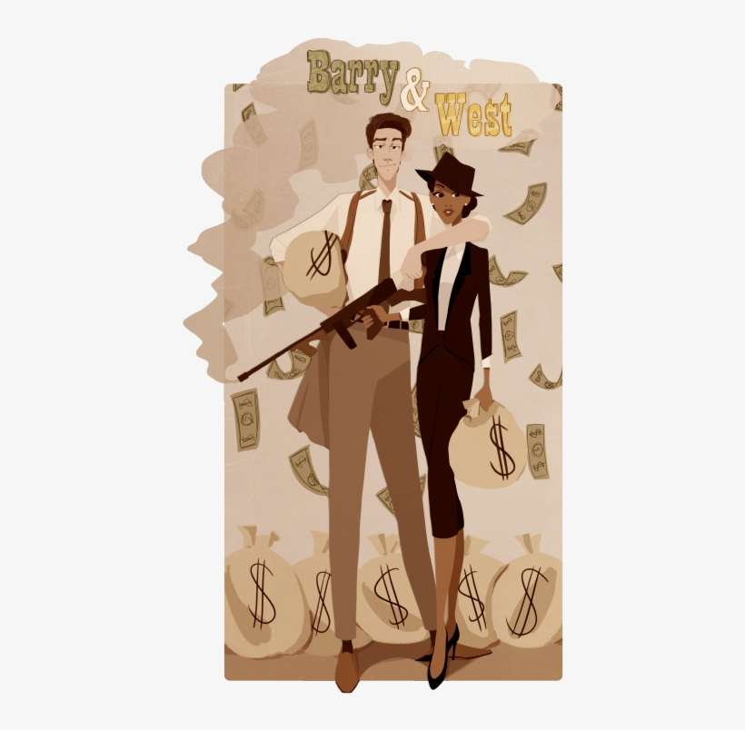 Criminals“i'm The Feet And She's The Gun” - Iris West Allen, transparent png download