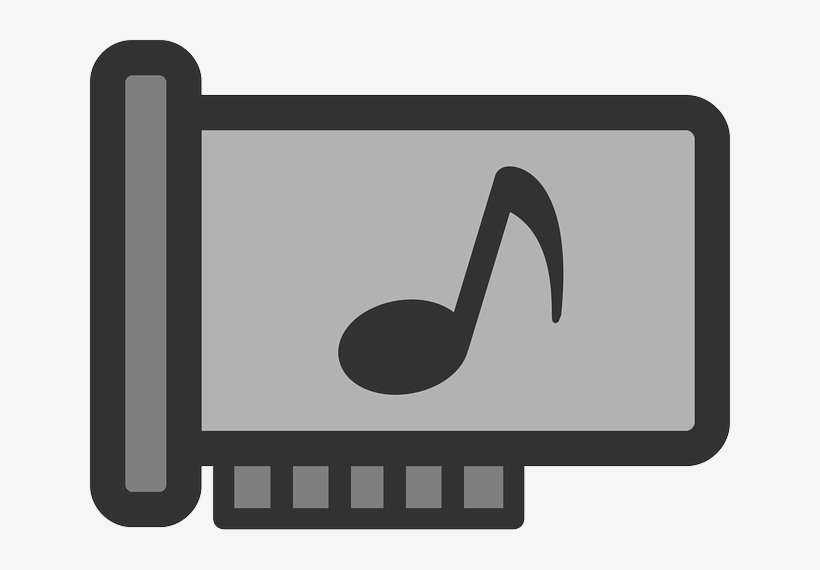 Music, Flat, Card, Media, Theme, Sound, Icon - El Sonido Y La Musica En Los Medios De Comunicacion, transparent png download