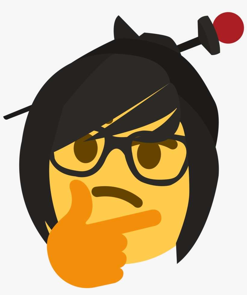 Mei Thonk - Thonking Emote, transparent png download