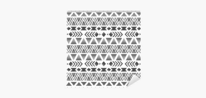 Geometrical Watercolor Print Wall Mural • Pixers® • - Watercolor Painting, transparent png download