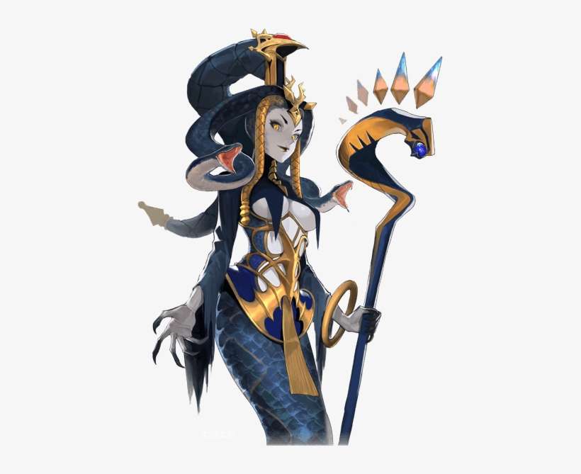 Discover Truly Amazing Art And Artworks From Artists - Girl Snake Character Design, transparent png download