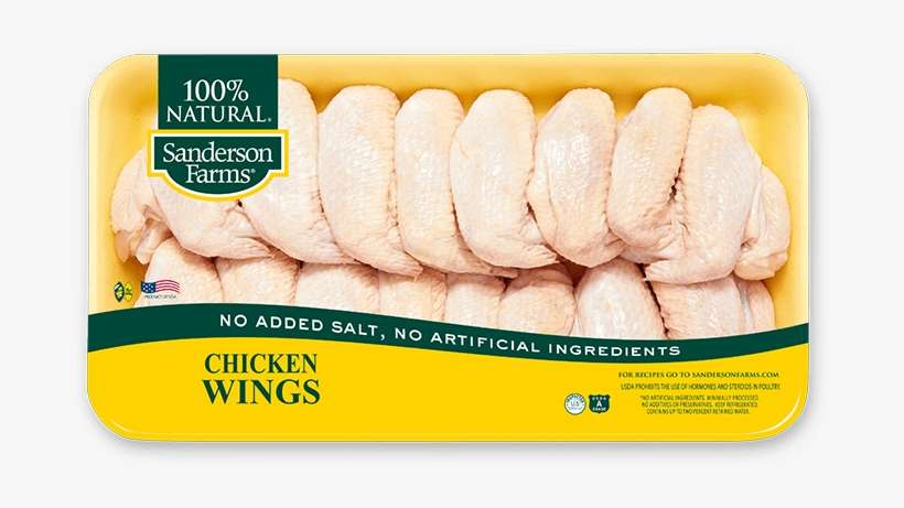 Chicken Wings Value Pack - Sanderson Farms Chicken Wings, transparent png download