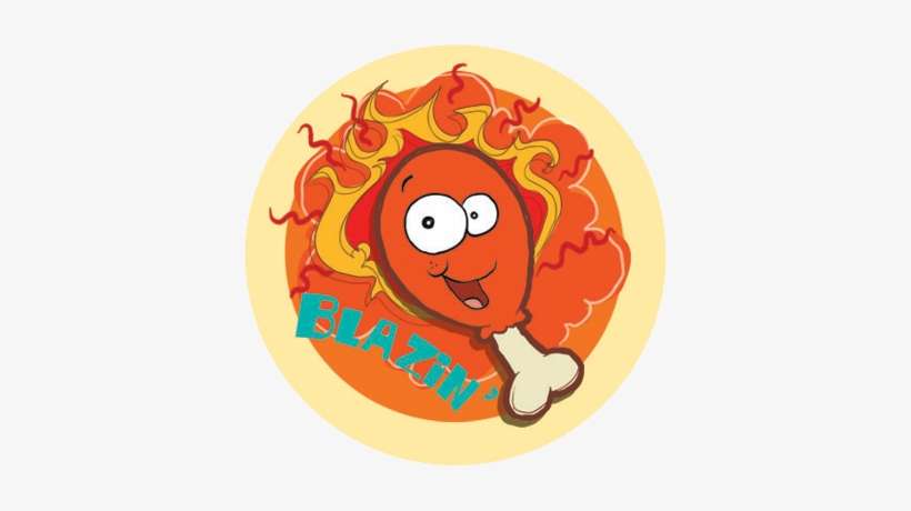 Stinky Scratch N Sniff Stickers Hot Wings - Hot Chicken, transparent png download