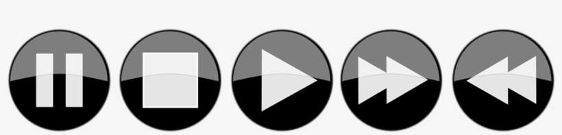 60 720 ] - Media Buttons, transparent png download