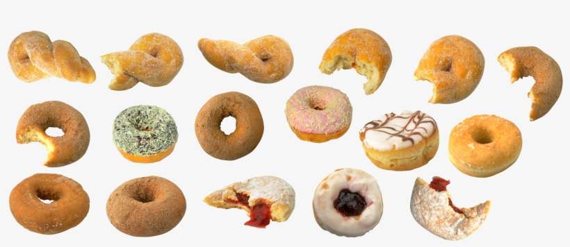 Free Download Cider Doughnut Cannabis Variety Of Donuts, transparent png download