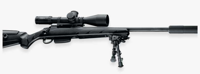 Tikka T3 Tac Bolt Action Sniper Rifle Beretta Defense - Rifle, transparent png download