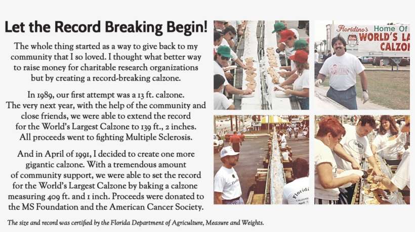 Floridinosweb Calzonerecord - Floridino's Italian Kitchen, transparent png download