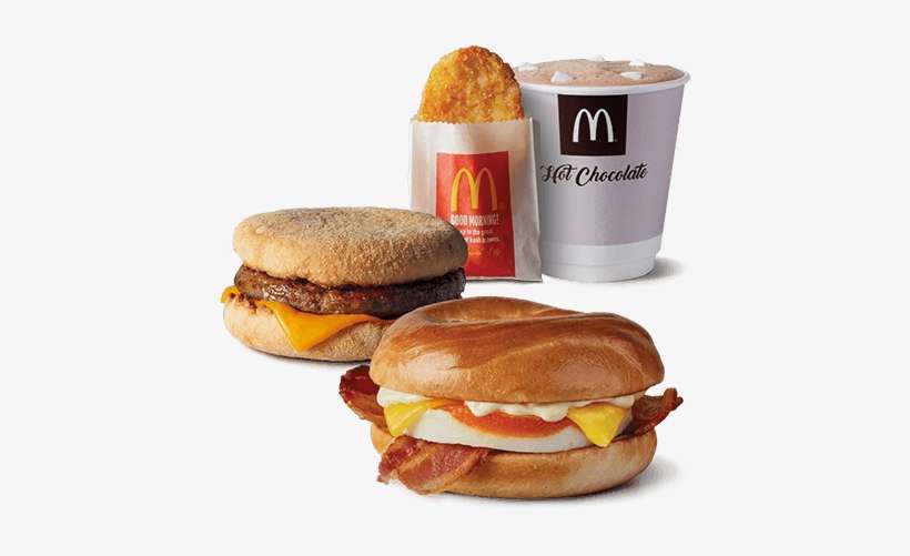 Bagel Hunger Buster® - Mcdonalds Nz Breakfast Menu, transparent png download
