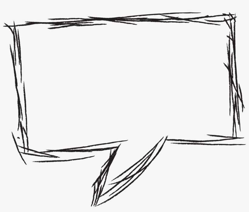 Drawn Bubble Book Png - Bubble Text Box Png, transparent png download