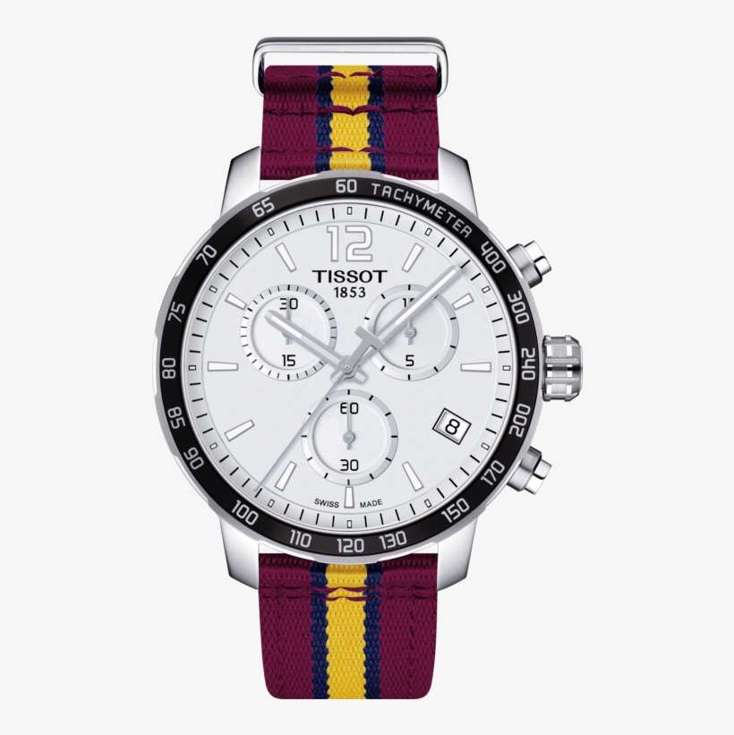 Tissot Cleveland Cavaliers Quickster Quartz Men's Chronograph - Tissot Quickster T095.417.17.037.07, transparent png download
