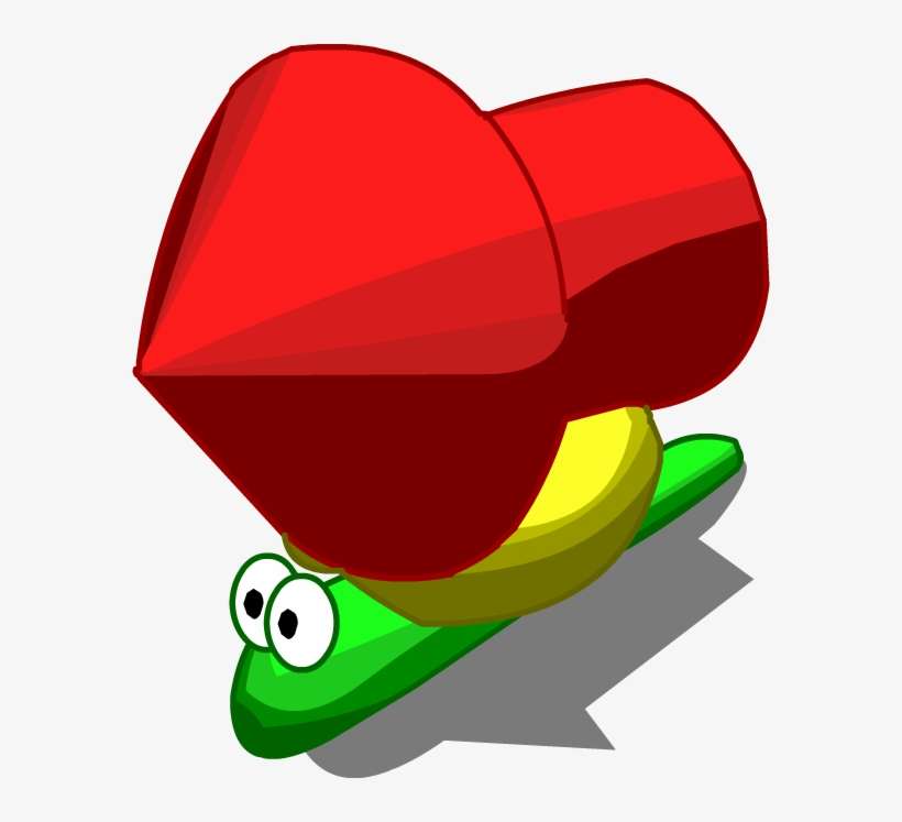 Pc3 Moderator Snail With Rocket - Club Penguin, transparent png download