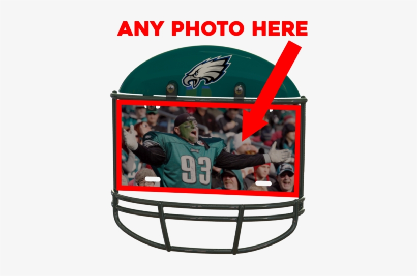 Philadelphia Eagles Helmet Frame - Philadelphia Eagles, transparent png download