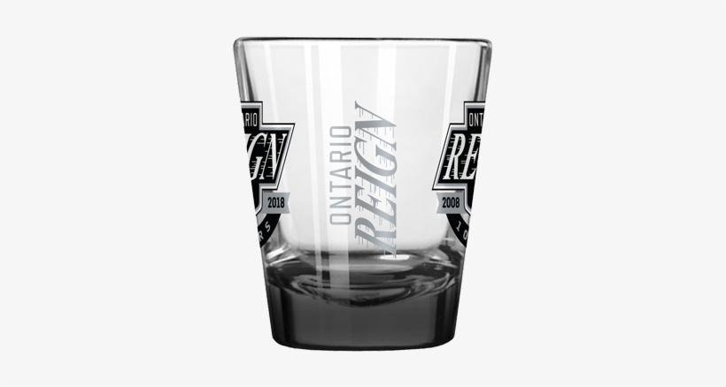 Ontario Reign 10th Anniversary Elite Shot Glass - La Galaxy 2oz. Collectible Game Day Shot Glass, Multi, transparent png download