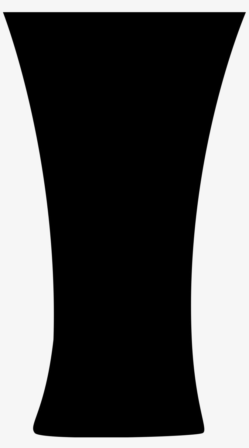 Pint Silhouette At Getdrawings - Pilsner Glass Silhouette, transparent png download