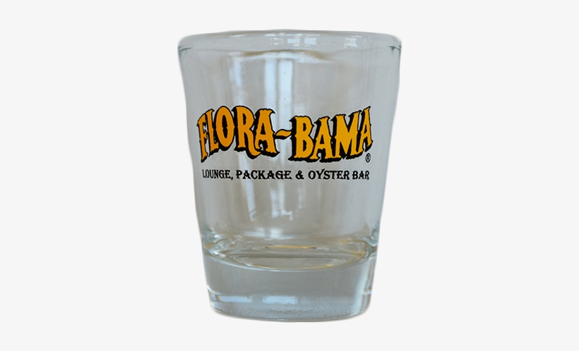 Flora-bama Clear Shot Glass - Shot Glass, transparent png download