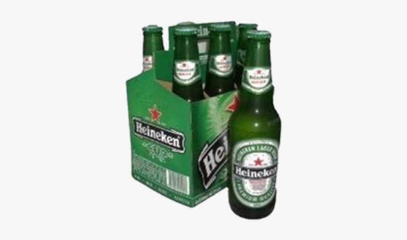 Heineken Pack 6 Bottle, transparent png download