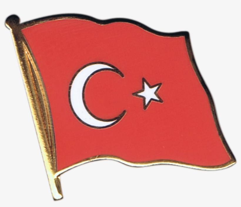 Turkey Flag Pin, Badge - Canada Flag Pin Badge 2x2cm, transparent png download