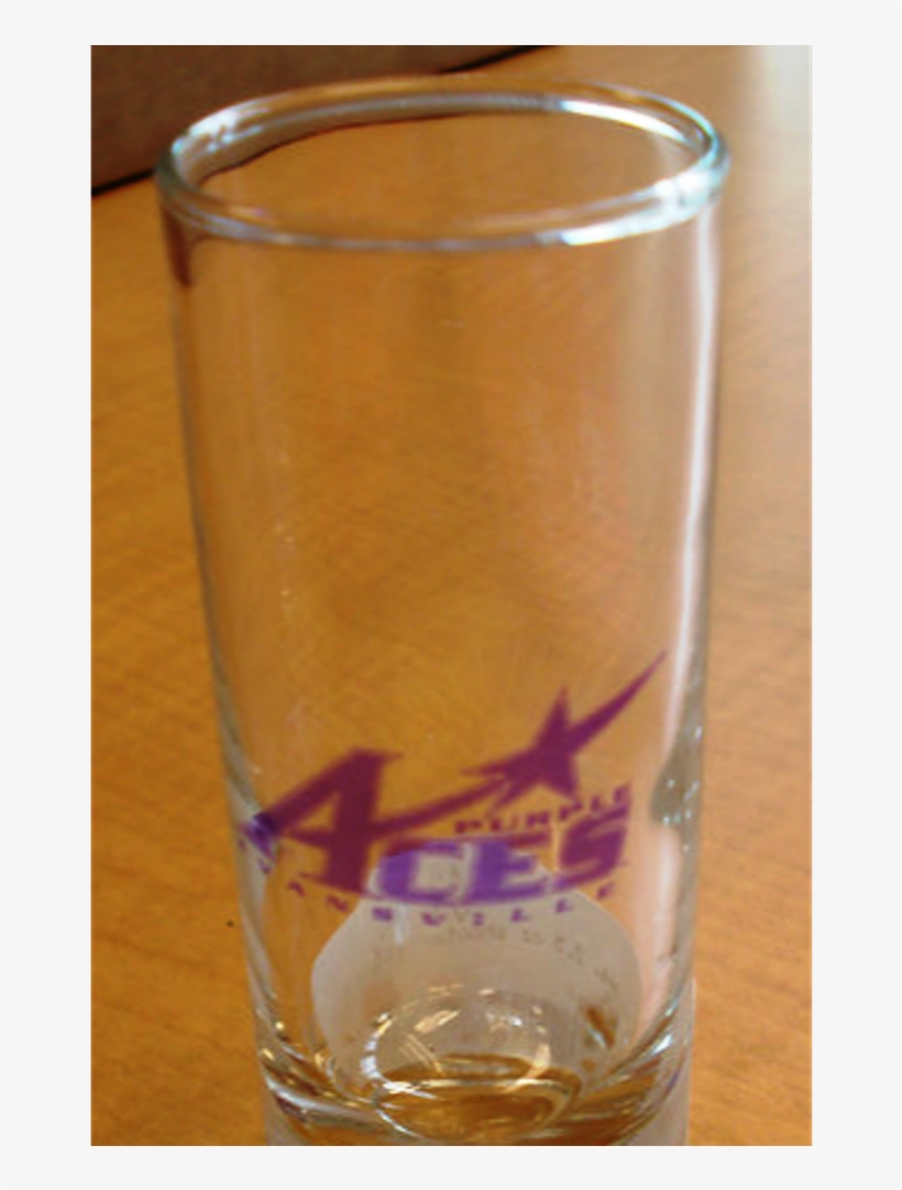 Shooter Shotglass - Evansville Purple Aces, transparent png download