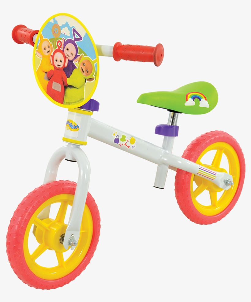 10” Balance Bike - Teletubbie Bike, transparent png download