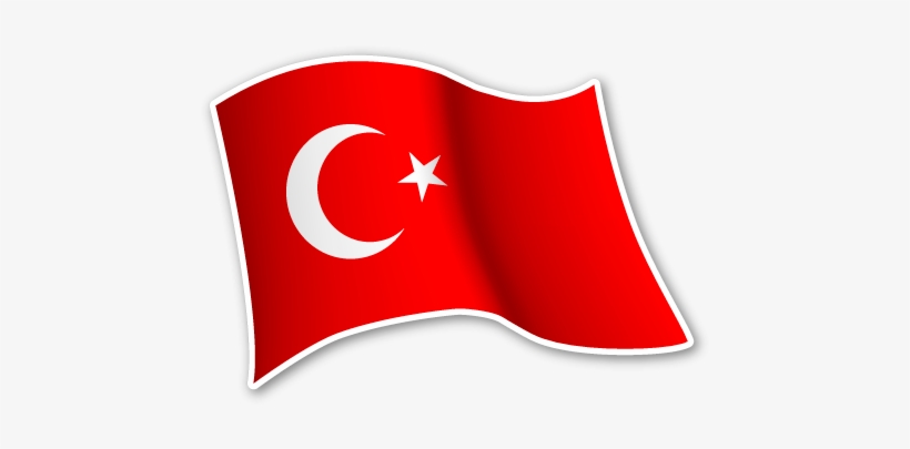 Gal 0103 Turkey Flag Dru - China, transparent png download