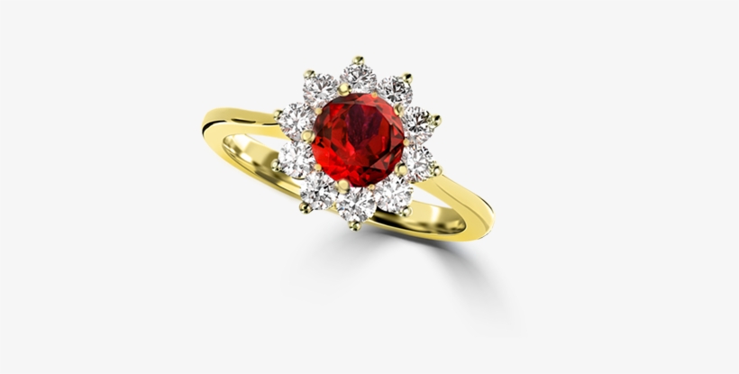 Ruby Galaxy Ring - Ruby, transparent png download