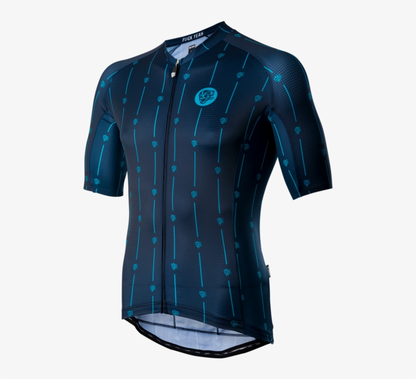 All Day Pinhead Jersey Turquoise Main - Cycling, transparent png download
