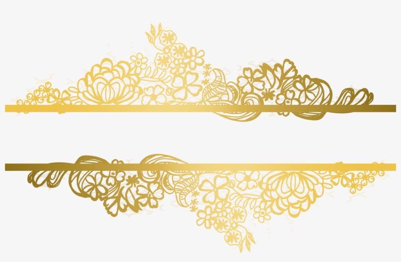 Motif Adobe Illustrator Download Pattern - Gold Lace Pattern Png, transparent png download