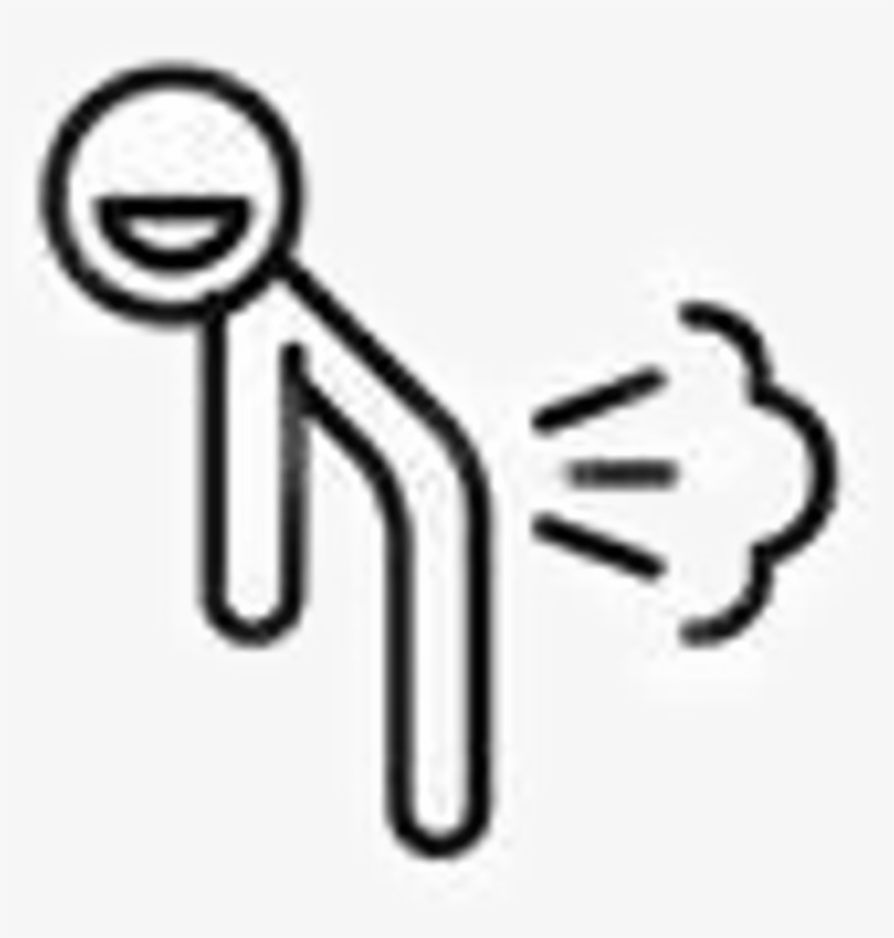 Freetoedit Violence Offensive Bad Fart - Black And White Fart Clipart, transparent png download