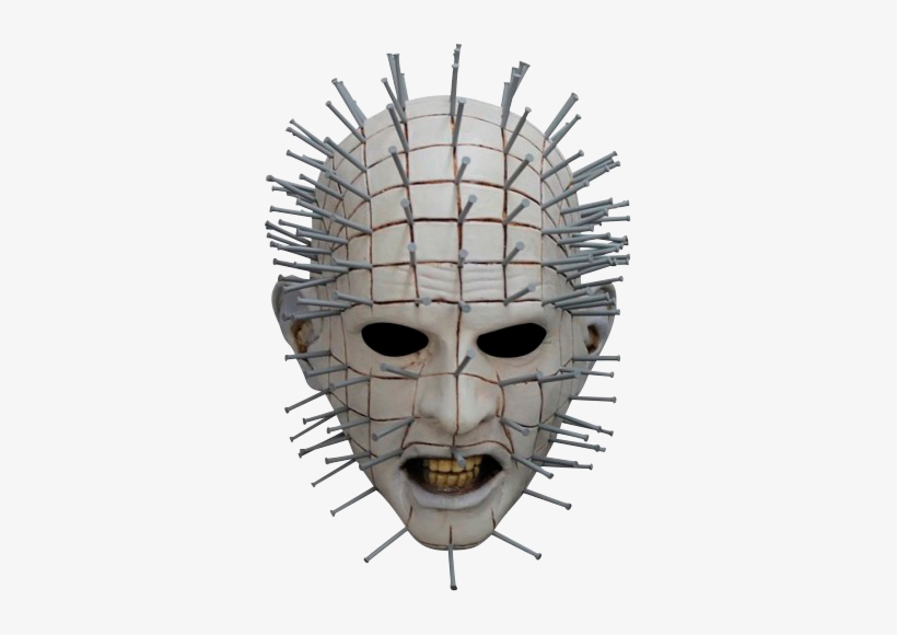 Raise Hell Som Skräckfilmsskurken Pinhead - Adult's Pinhead Hellraiser Iii Mask, transparent png download