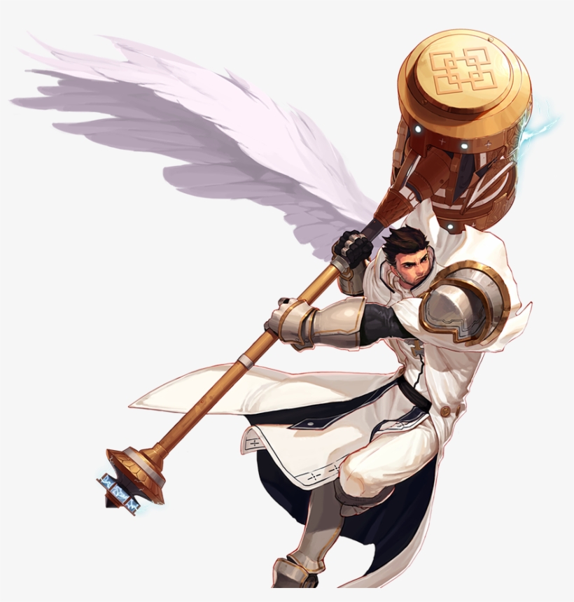 Traditional Games » Thread - 던파 프리스트 일러스트, transparent png download