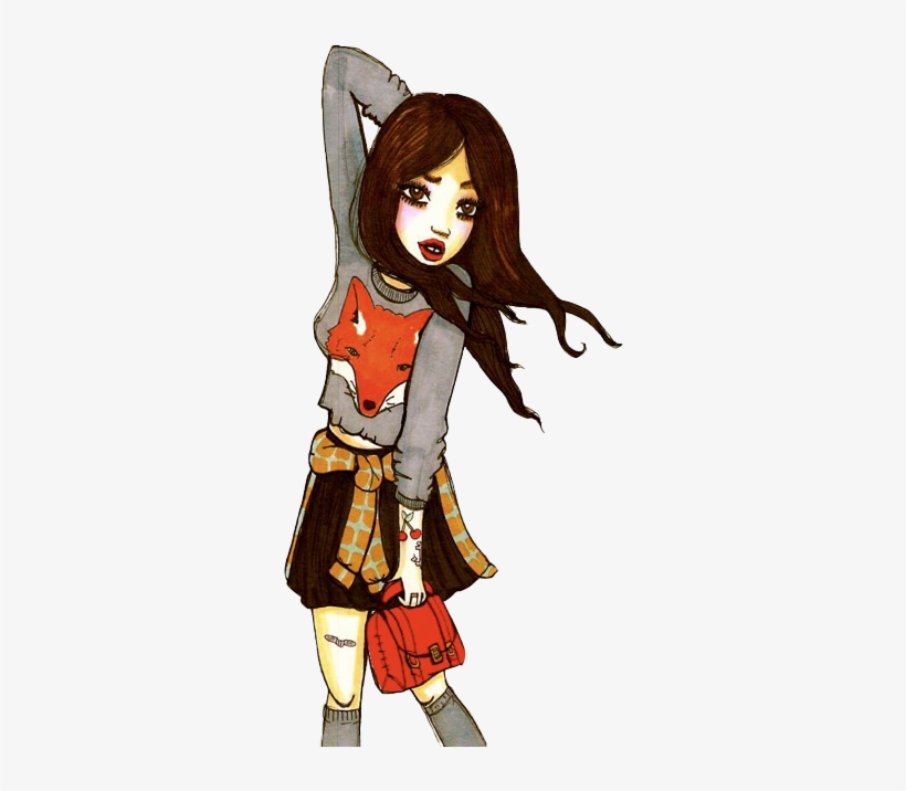 More Like Vintage Girl Png 13 By ~ananurputeri - Png Deviantart Girl, transparent png download