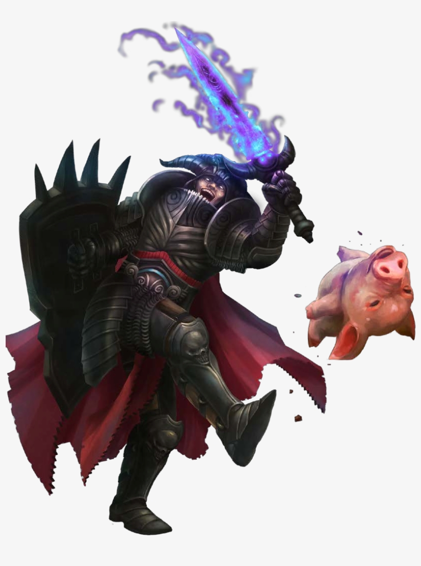 /tg/ - Traditional Games - Anti Paladin Pathfinder, transparent png download