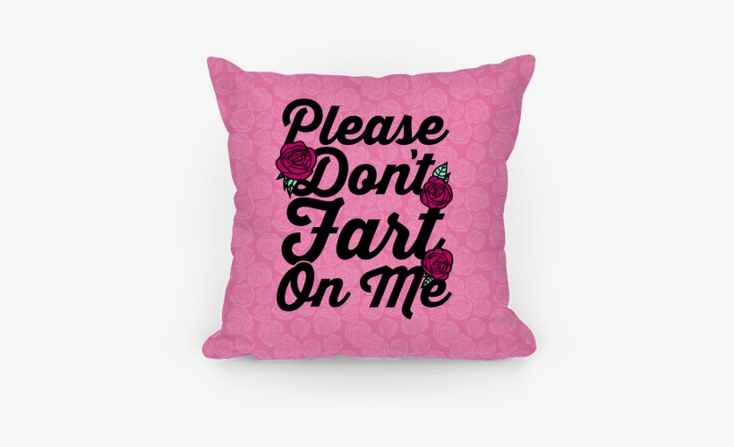 Please Don't Fart On Me Pillow - Fart Pillow, transparent png download