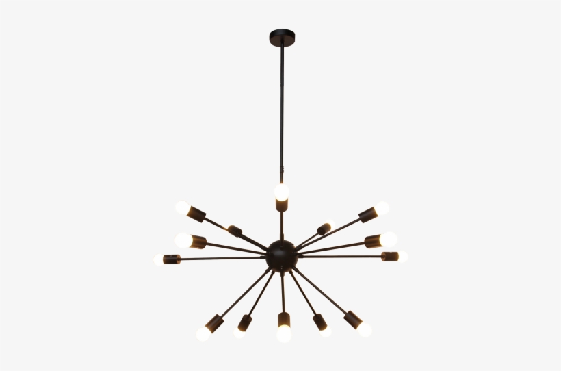 Atom Multi Light - Chandelier, transparent png download