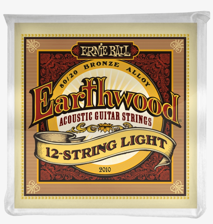 Earthwood 80/20 Bronze Acoustic Guitar Strings, 12 - Ernie Ball Acoustic 12, transparent png download