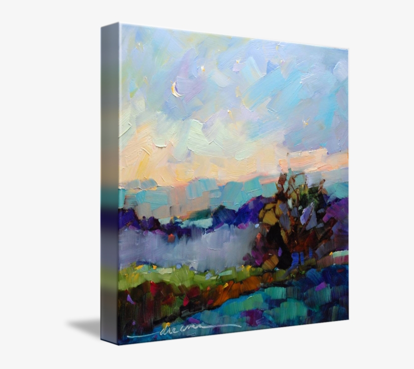 "a Walk On The Milky Way" By Dreama Tolle Perry - Gallery-wrapped Canvas Art Print 16 X 16 Entitled A, transparent png download