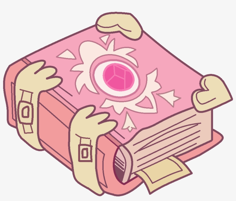 Old Book Gem - Pink Gems Steven Universe, transparent png download