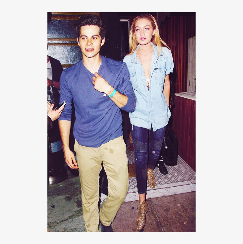 “gigi Hadid & Dylan O'brien Manip ” - Gigi Hadid Dylan O Brien, transparent png download