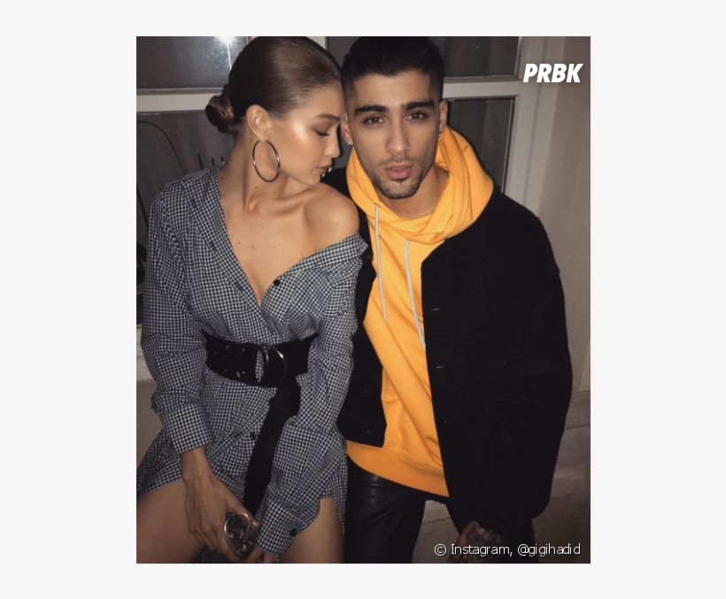 Zayn Malik Et Gigi Hadid, La Rupture - Gigi Hadid Zayn Malik Happy, transparent png download
