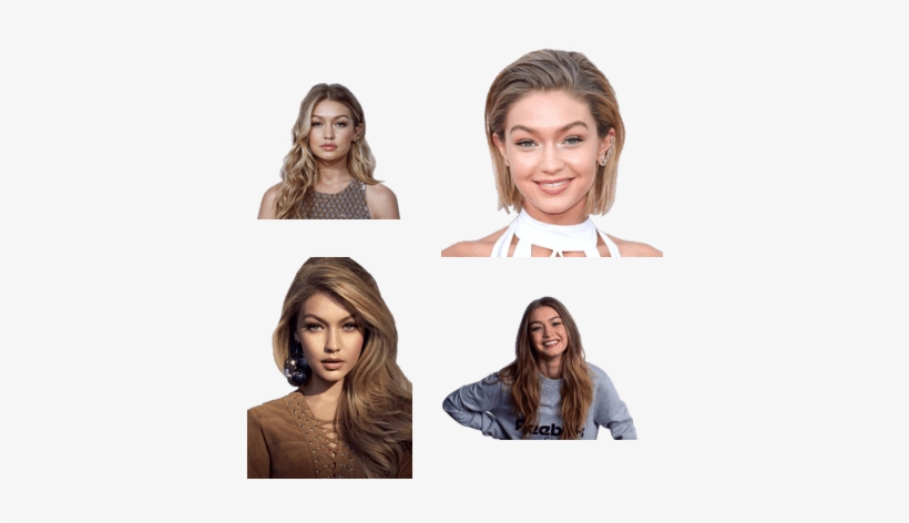 Gigi Hadid - Gigi Hadid White Background, transparent png download