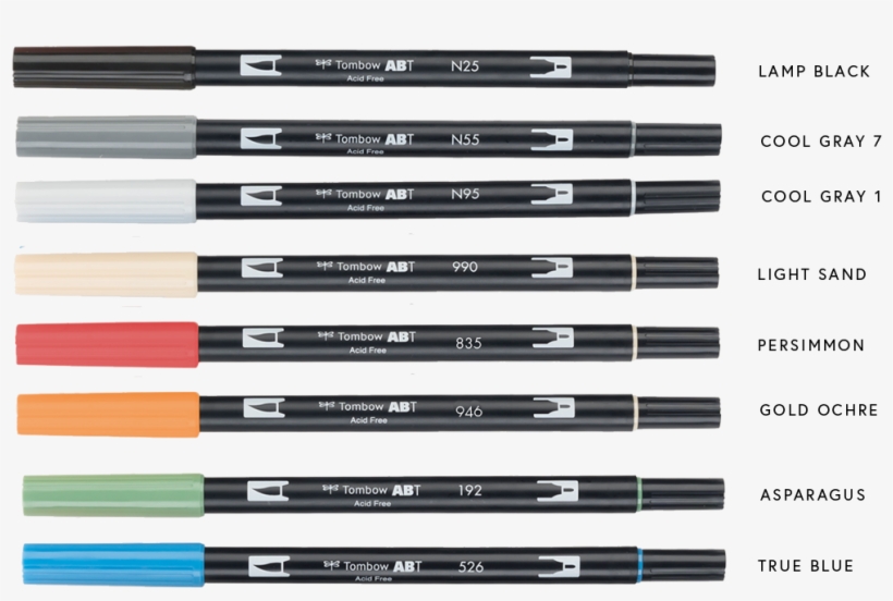 Dual Brush Pen - Fudepen, transparent png download