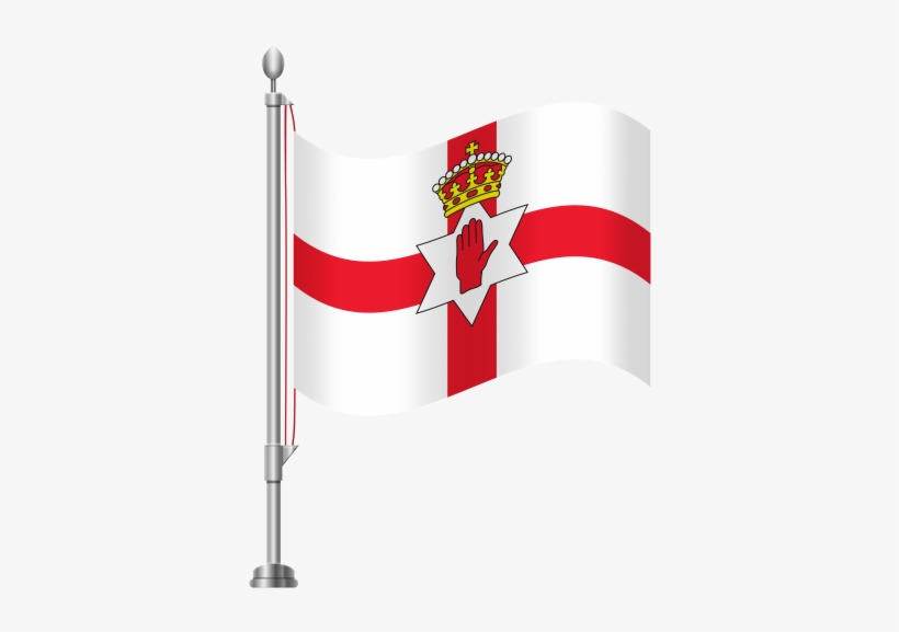Northern Ireland Flag Png Clip Art - Pakistan Flag With Stick, transparent png download